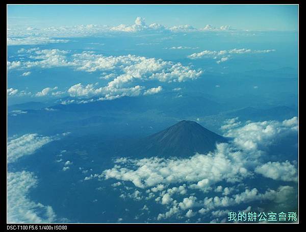 2009年夏季的富士山