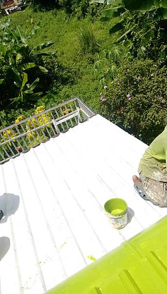 屋頂鐵皮粉刷工程