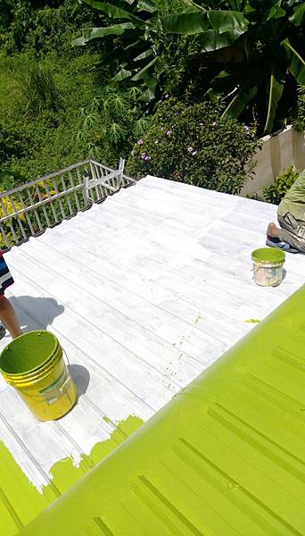 屋頂鐵皮粉刷工程