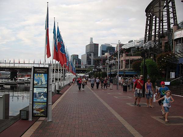 港邊酒吧餐廳林立，三五好友下班小聚，感覺很不賴