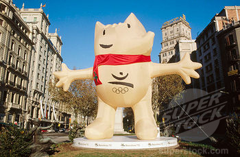 西班牙奥运会吉祥物图片