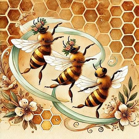 你知道嗎？蜜蜂會用「蜂舞」來向同伴傳遞蜜源的位置