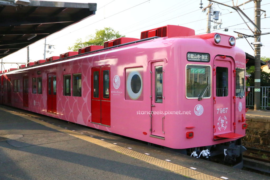 月湧江流 日本鐵道旅人杰語 南海加太線觀光列車 吉慶鯛電車 杰水輕