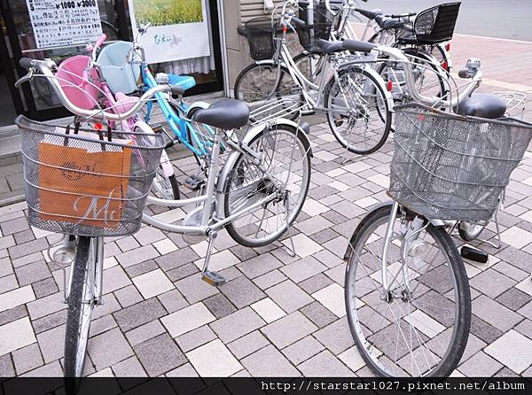 準備騎腳踏車