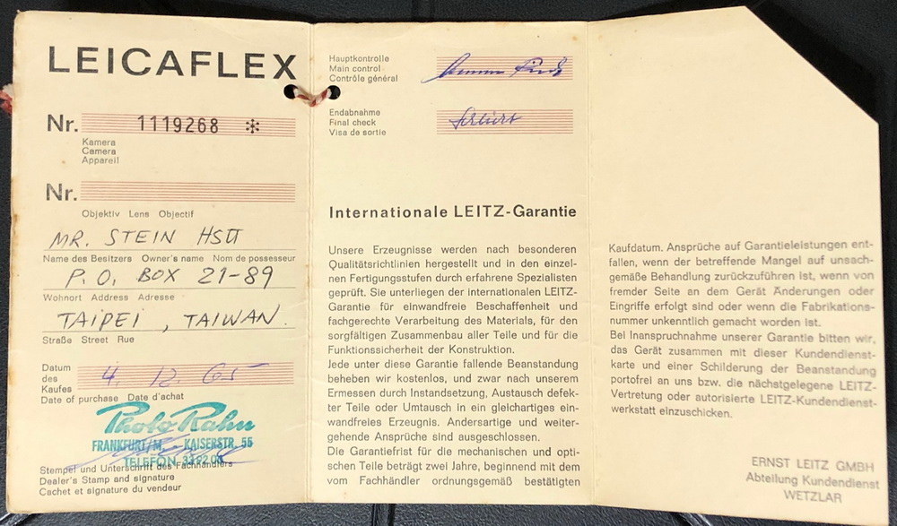 高齡60單反底片機Leicaflex回魂
