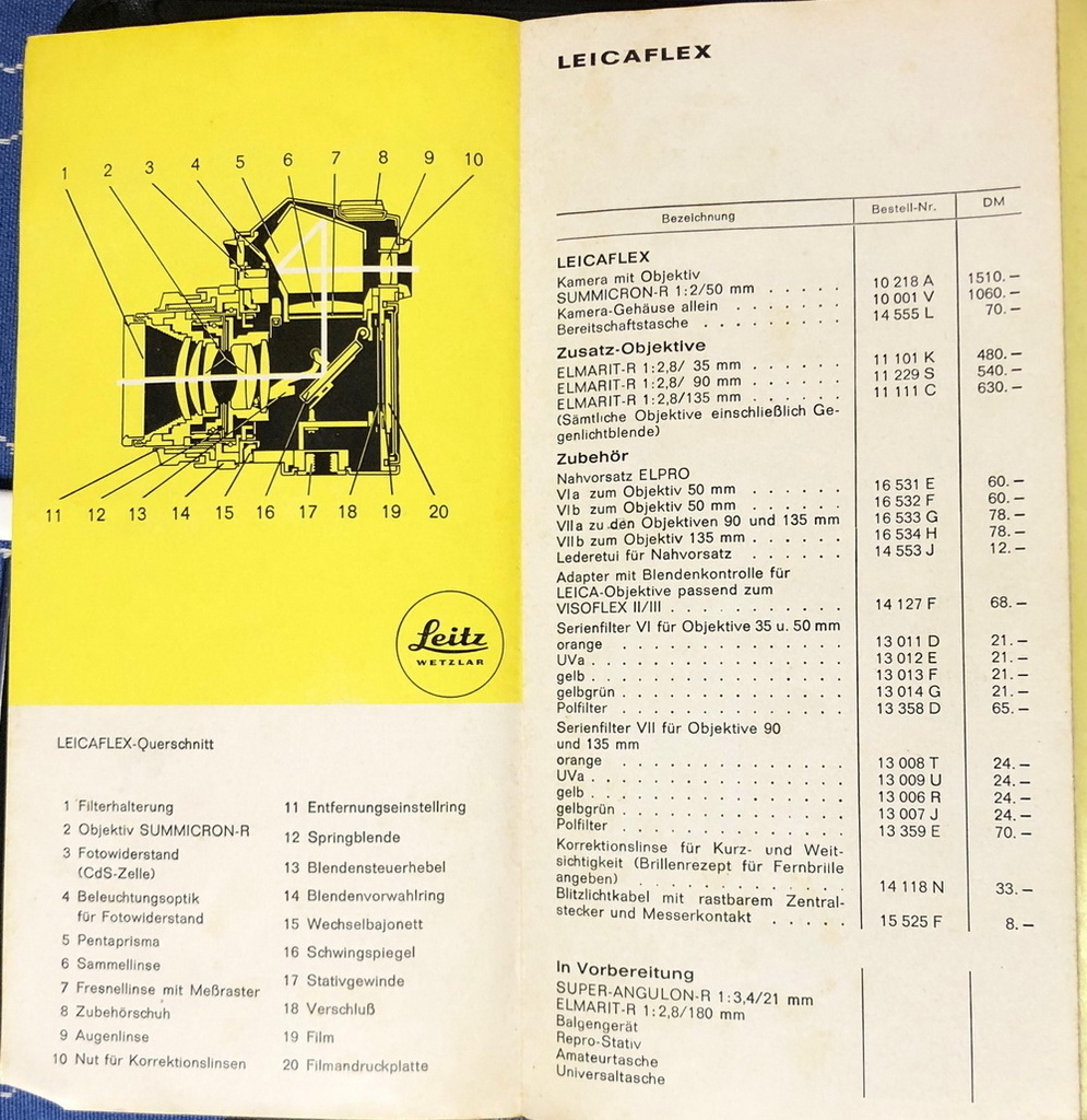 高齡60單反底片機Leicaflex回魂