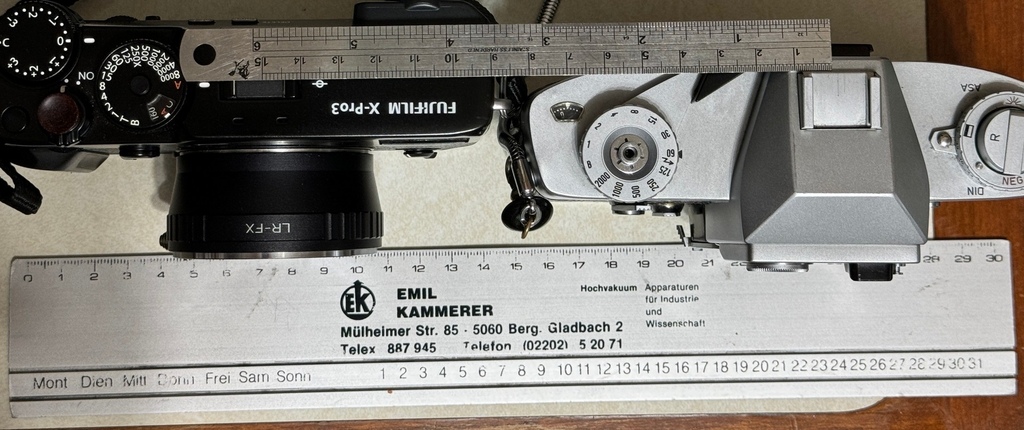 Fuji X-Pro3 with old lens_No.1 Fuji X-Pro3 with old lens_No.1