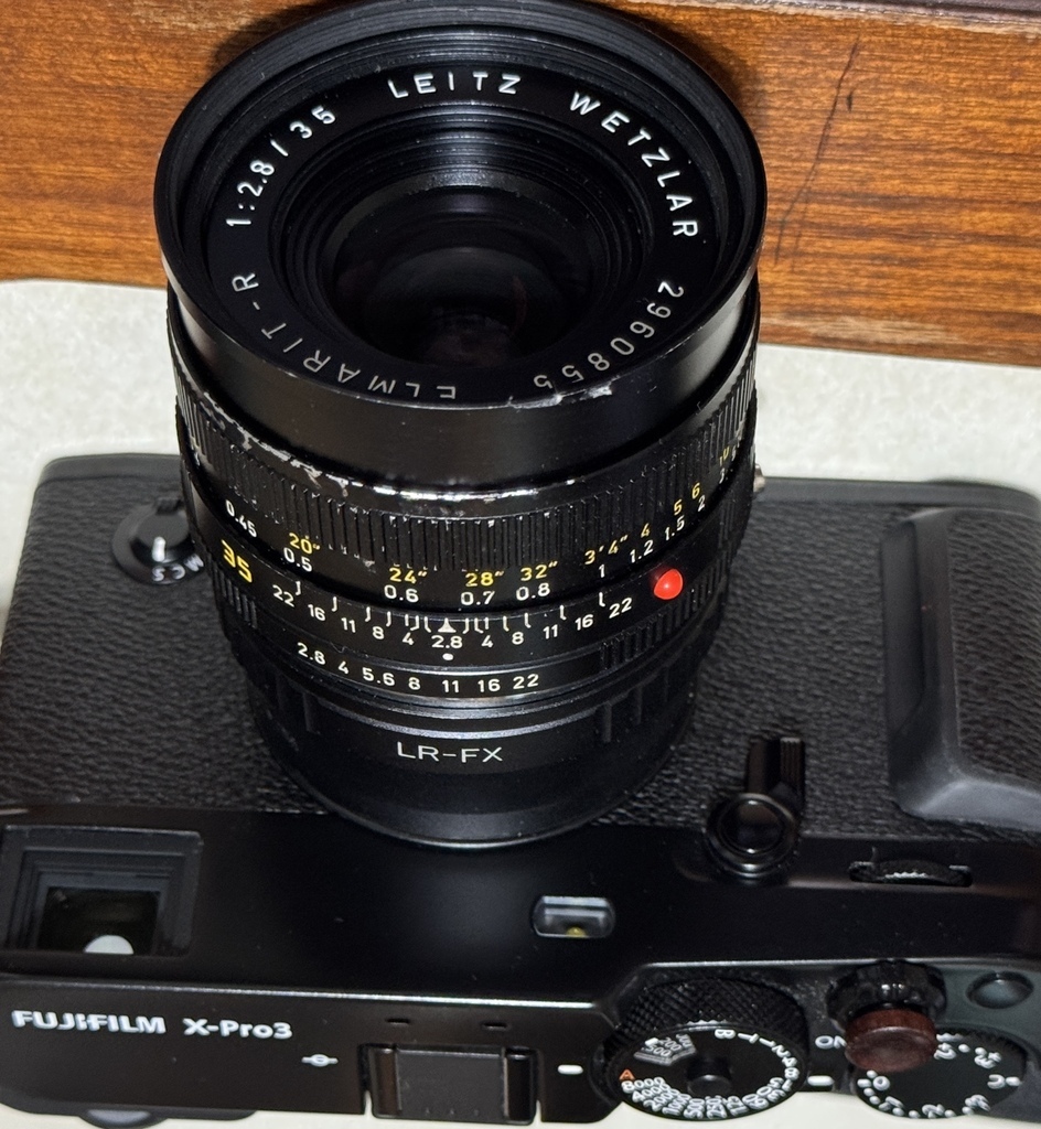 雨中傅鐘 Fujifilm X-Pro3 with Elma