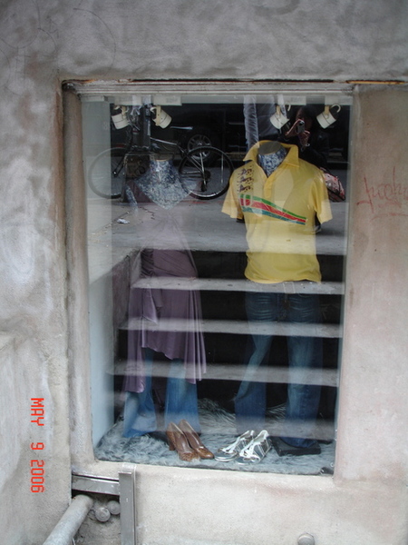 window of a store