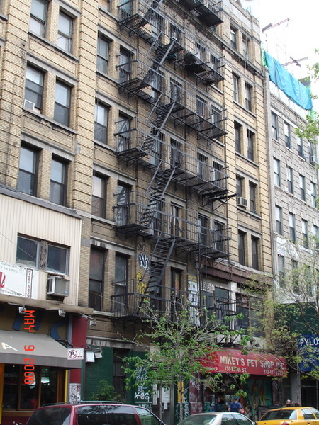 Buildings in  East Village