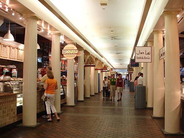 inside Quincy Market