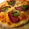 salami pizza