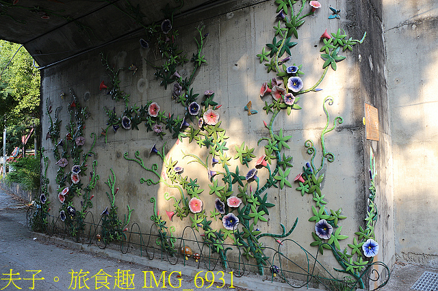 五分仔車鐵道 彰化媽 笨港換龍袍 限定版香路輕旅 IMG_6931.jpg - 嘉義新港鄉板頭村 古笨港戶外考古園區 剪黏大壁畫 20200808