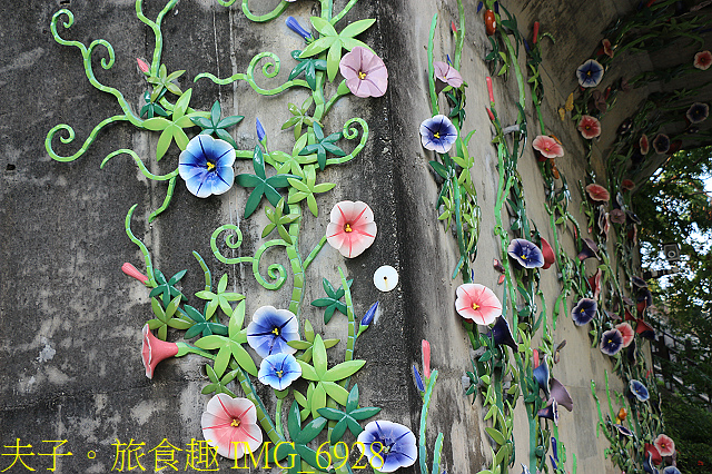 五分仔車鐵道 彰化媽 笨港換龍袍 限定版香路輕旅 IMG_6928.jpg - 嘉義新港鄉板頭村 古笨港戶外考古園區 剪黏大壁畫 20200808