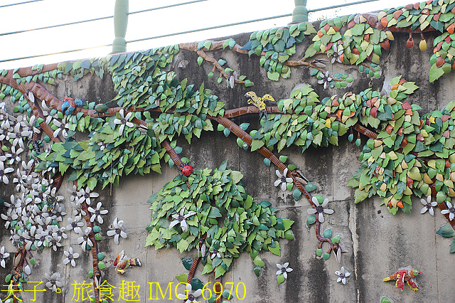 五分仔車鐵道 彰化媽 笨港換龍袍 限定版香路輕旅 IMG_6970.jpg - 嘉義新港鄉板頭村 古笨港戶外考古園區 剪黏大壁畫 20200808