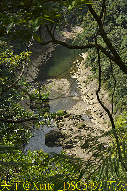 三貂嶺瀑布群 瀑布、峭壁、岩窟、壺穴、步道挑戰 一次入袋 _DSC5492 五分寮溪.jpg - 三貂嶺瀑布群 20180813