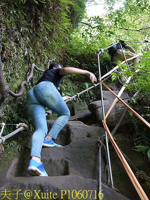 三貂嶺瀑布群 瀑布、峭壁、岩窟、壺穴、步道挑戰 一次入袋 P1060716.jpg - 三貂嶺瀑布群 20180813