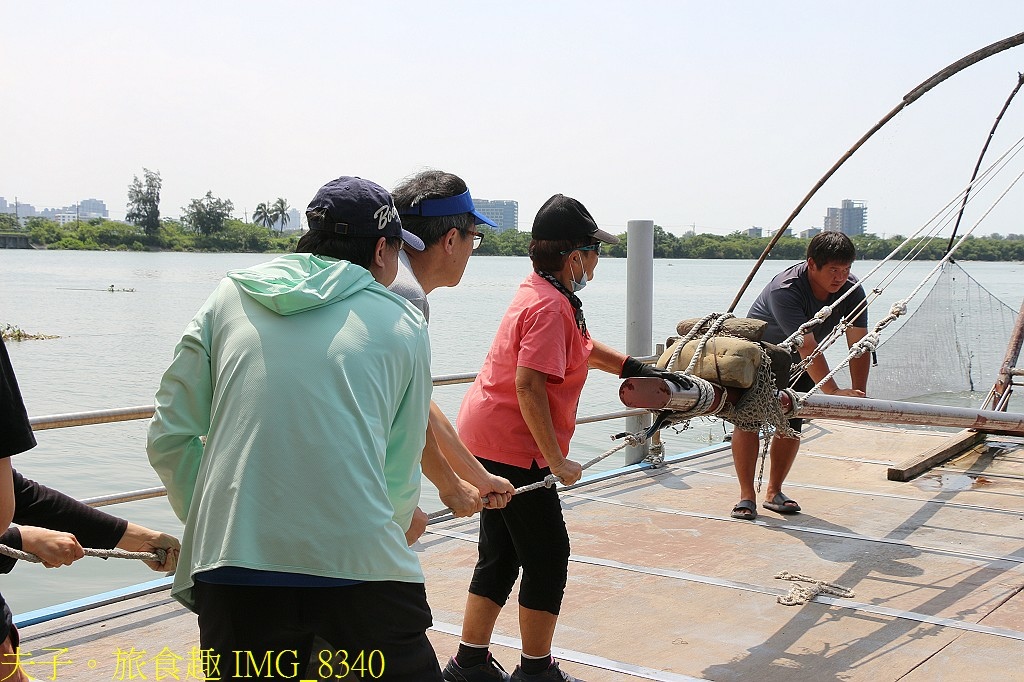 台江漁樂園 大員港生態遊船 賞鳥 捕魚體驗 認識紅樹林植物