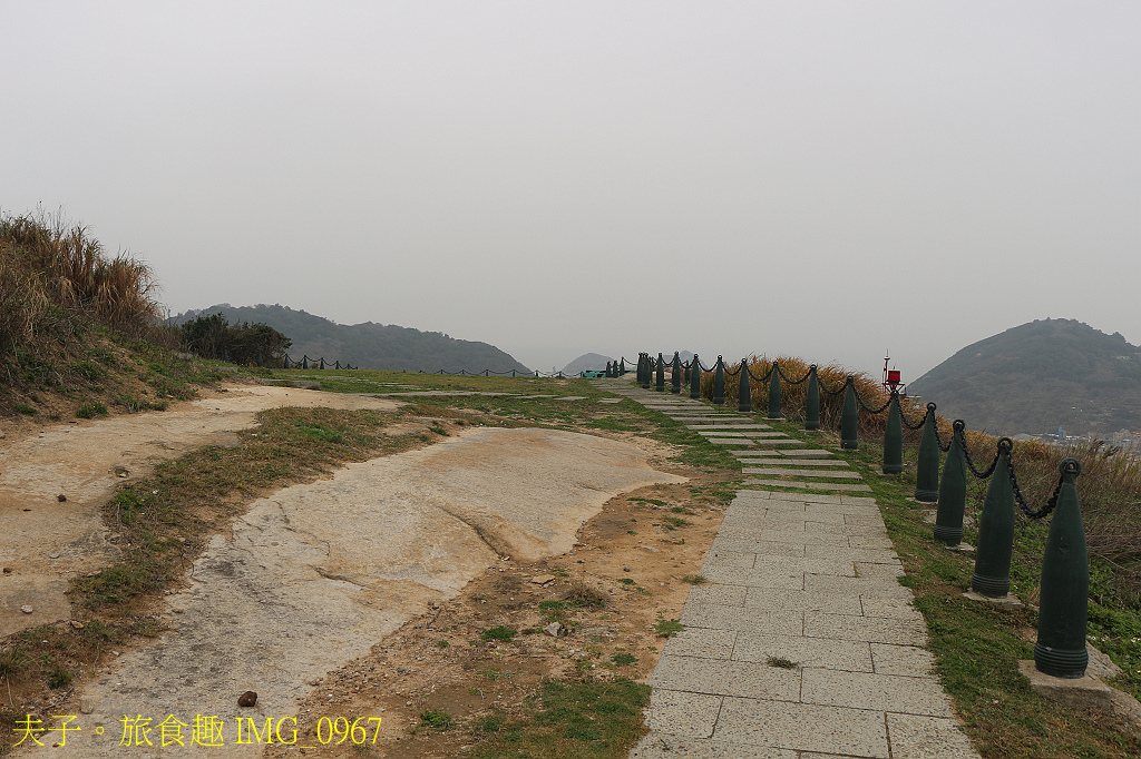 北竿短坡陣地 飛機起降 X M1 40高砲 X 八吋榴砲