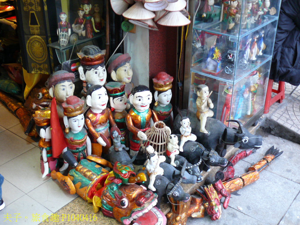 越南河內舊城區 36古街 昇龍劇院看水上木偶戲 越南河內舊城區 36古街 昇龍劇院看水上木偶戲