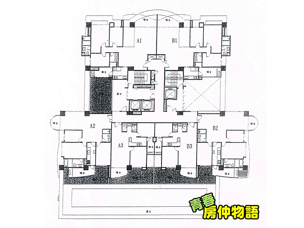 遠雄左岸采梅園配置圖