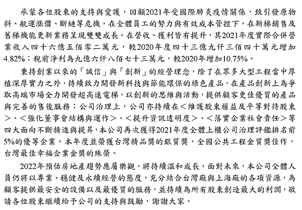 2021年度營業報告20220629