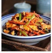 素的魚香五彩絲