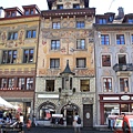 琉森(Luzern)舊城區的16到18世紀濕壁畫