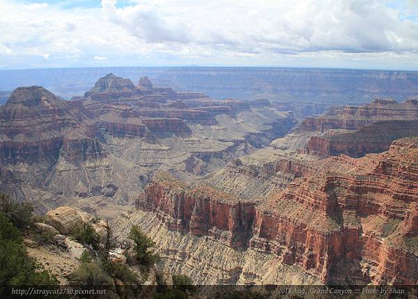 Grand Canyon North Rim 北大峽谷-科羅拉多河侵蝕的河谷