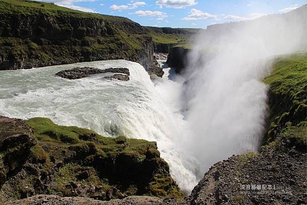 20170709B-07冰島自助行。金圈之旅-古佛斯瀑布(黃金瀑布)Gullfoss