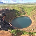 20170709B-18冰島自助行。Kerið 凱瑞絲火山口湖，形成於6500年前