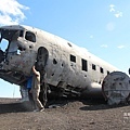 20170710B-17冰島自助行。南岸景點-DC-3飛機殘骸Solheimasandur Plane Wreck