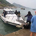 馬祖-大坵06-由北竿橋仔村大船過去大坵島，只需三分鐘左右