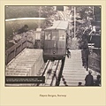 0724pixnet-23a【挪威】Bergen卑爾根，Fløyen佛洛伊恩山纜車，1918年建造第一輛登山纜車，