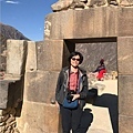 南美祕魯-Cusco庫斯科-聖谷，Ollantaytambo奧揚泰坦博，重要印加遺址-太陽神廟，切割石塊堆砌建築