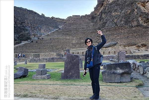 南美祕魯-Cusco庫斯科-聖谷，Ollantaytambo奧揚泰坦博，需要爬階梯至山上的印加遺址-太陽神廟