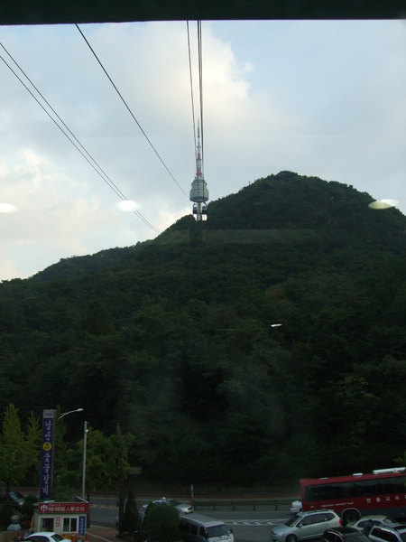 朝南山公園前進