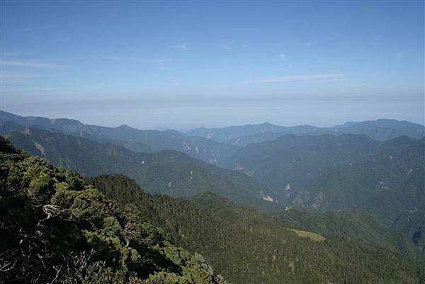 稜線上的風景