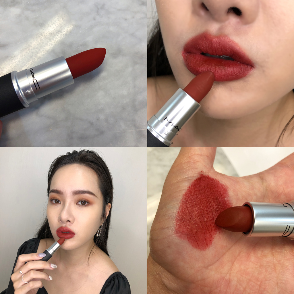 M·A·C絲柔粉霧唇膏#Dubonnet Buzz焦糖紅茶.JPG