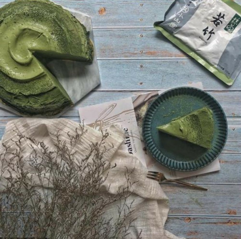 6.OZ Cafe _ Bistro-山园抹茶千层蛋糕.jpg