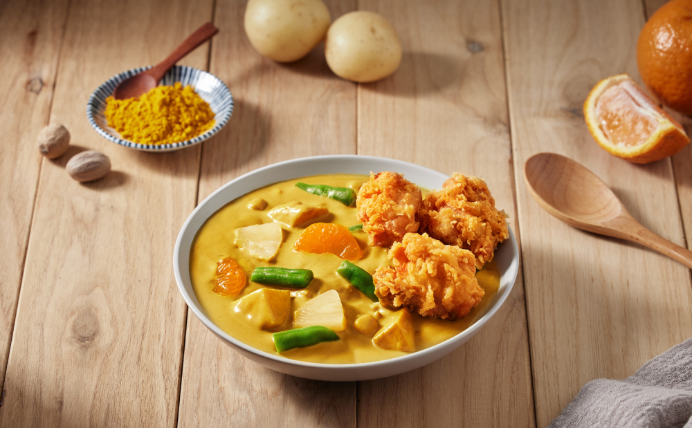 Just Kitchenx桔田家KITSUTAYA 咖喱丼饭-咔滋无骨鸡桔香咖喱饭.jpg