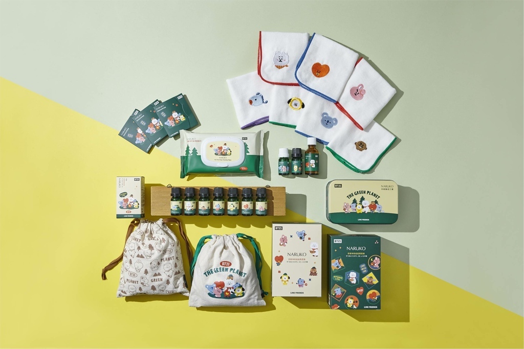 NARUKO茶树系列全新BT21包装全商品情境图1.jpg