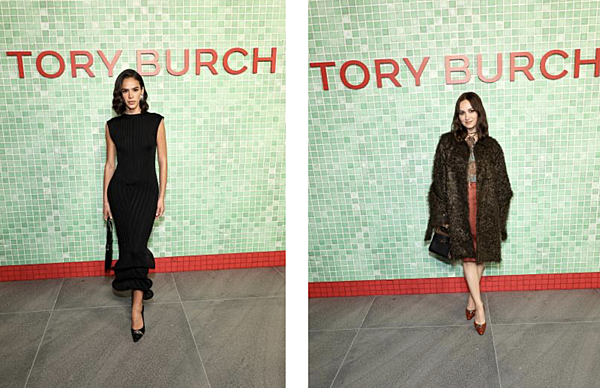 众星出席纽约时装周 TORY BURCH 2025春夏系列大