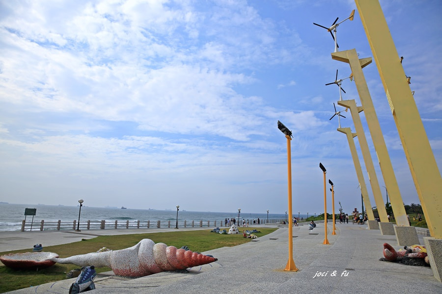 旗津一日遊風車公園旗津貝殼館黃金海韻 海珍珠 高雄景點旗津海岸公園 愛作夢的貓joci 痞客邦