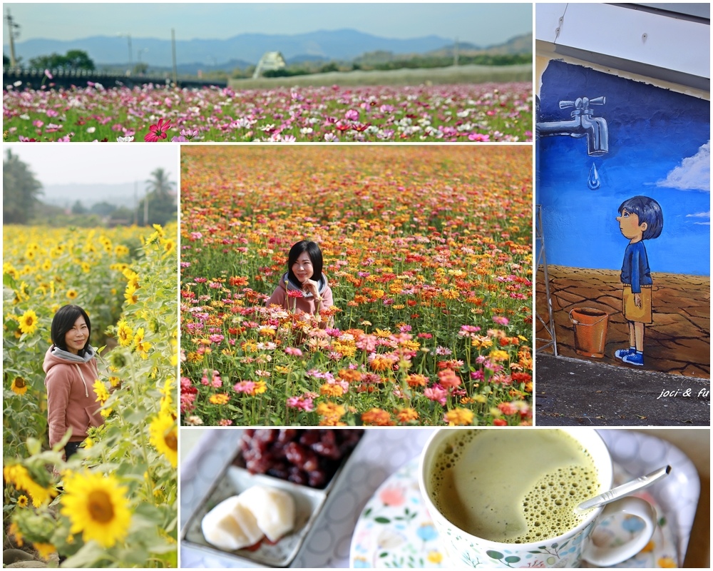 高雄,賞花,旗山,老街,杉林區,美濃,花海,一日遊,旗山老街,杉林社區,杉林大橋, 常美冰店,上河壩,車站,小火車,公園,高雄景點