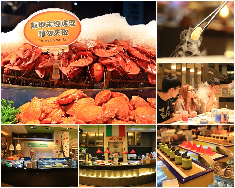 大八TOP自助餐,波士頓龍蝦,天使蝦,自助餐,日式料理,義大利窯烤,海鮮,高雄,左營區,大八飯店,吃到飽