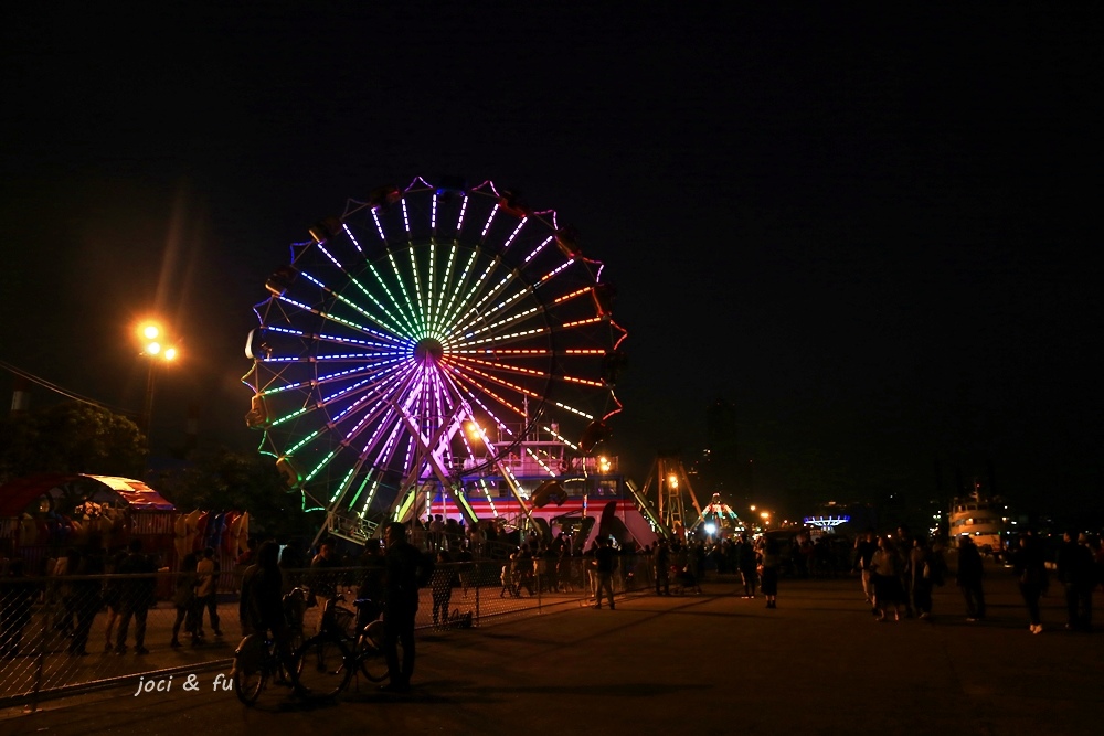 高雄,高雄港,期間限定,遊樂園,摩天輪,捷運,輕軌,小火車,鐵道,高雄景點