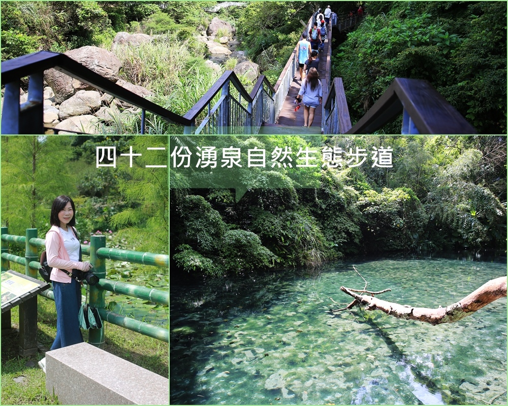 南庄秘境,四十二份湧泉,自然生態步道,護魚步道,蓬萊溪,冷泉SPA,莫內花園,苗栗,南庄鄉,秘境,湧泉,步道,四十二份湧泉自然生態步