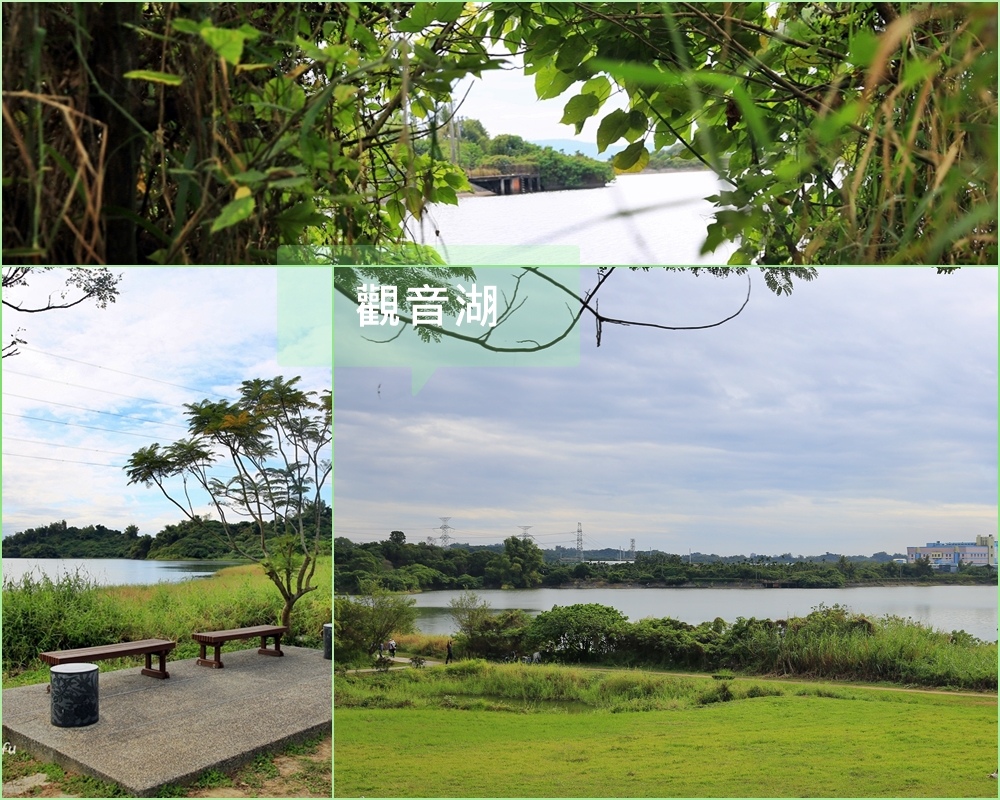 觀音湖,仁武區,高雄市,土地公廟,環湖自行車道,白鷺鷥,獅龍溪,高雄,秘境