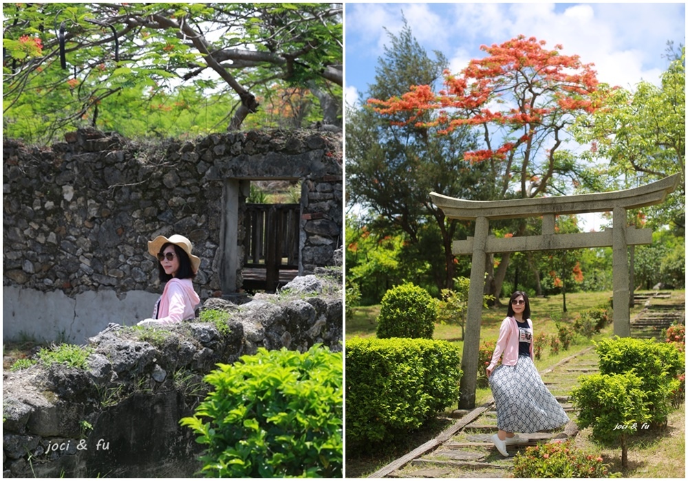 瓊麻工業歷史展示區,神社鳥居,廢墟遺址,鳳凰花,恆春麻場,自動採纖機房,鳳凰木,屏東,恆春鎮,秘境,打卡,廢墟